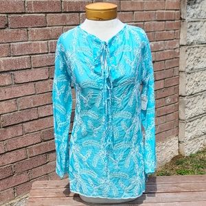 $265 NWT Milly of New York embroider tunic